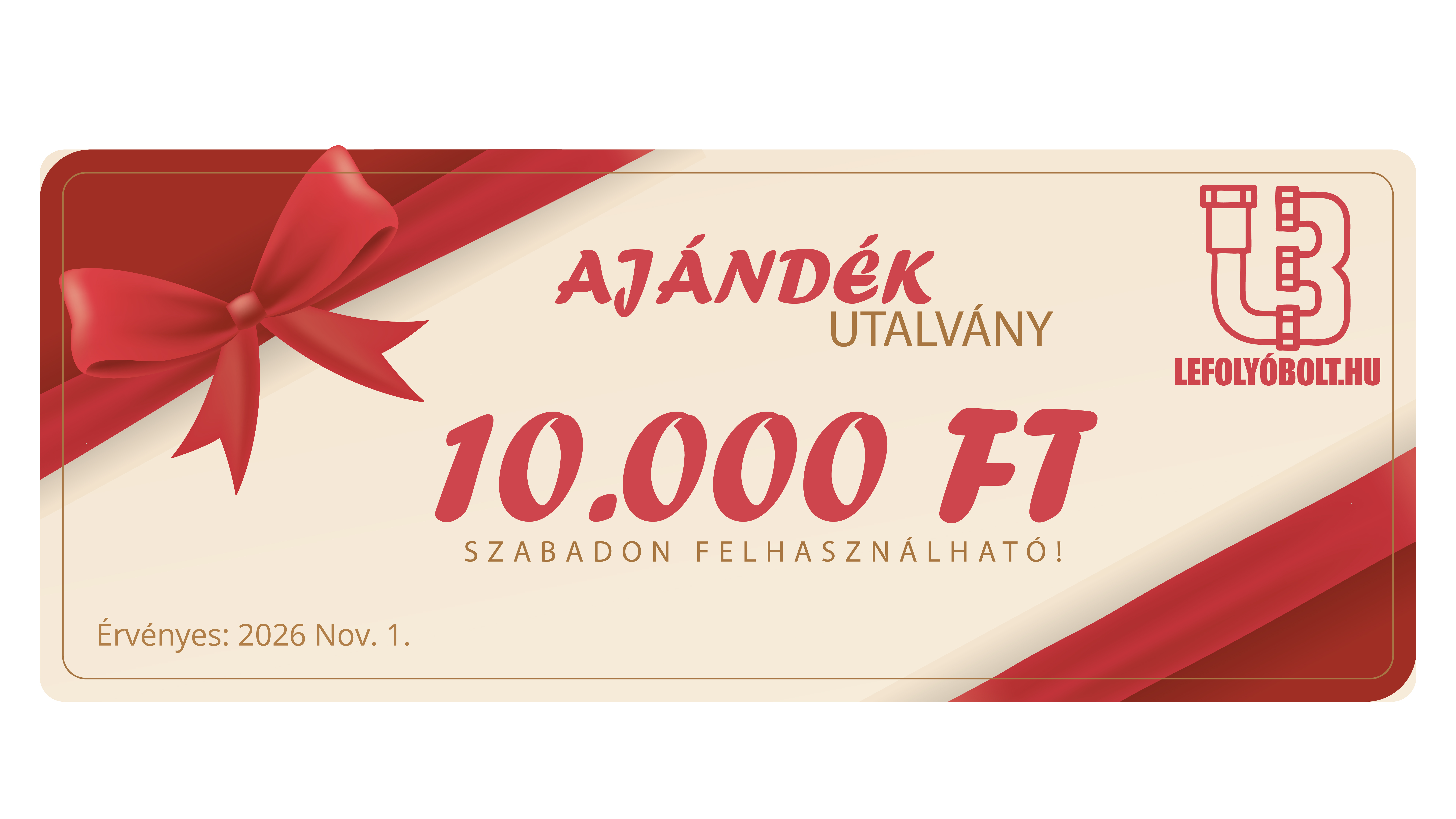 Ajándékutalvány - 10000