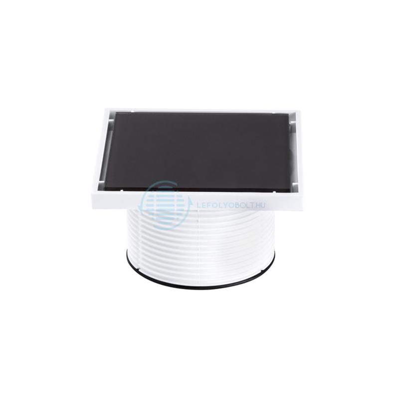 Magasító, festett barna üvegráccsal, 150 x 150 mm STY-505-GFB